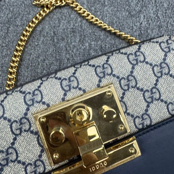 GUCCI Padlock Canvas Shoulder Bag lux429-102125 - Picture 5 of 16